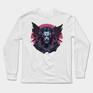 Demon Vampire Cyberpunk Long Sleeve T-Shirt